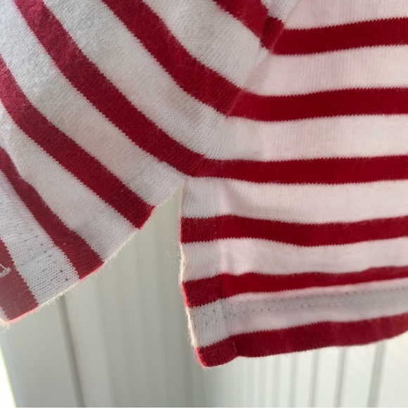 Talbots Authentic T-Shirt w/Sailor Stripes (XL); 3/4 length sleeves- 4th July 🎉 - Picture 6 of 7